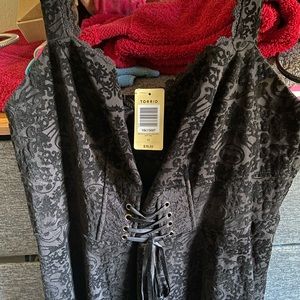 Torrid Nightmare Before Christmas Corset Dress